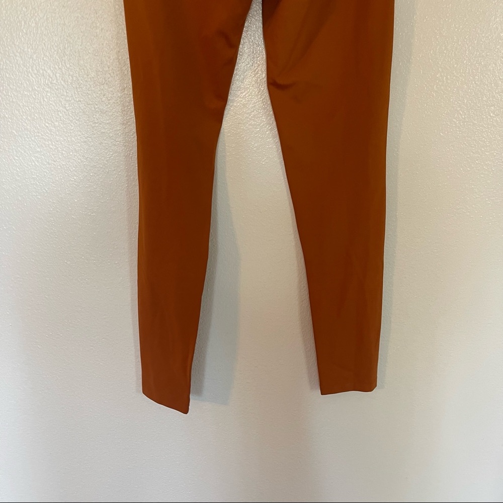 Girlfriend Collective High Rise Compressive Leggings Warm Brown Size S - Picture 8 of 8